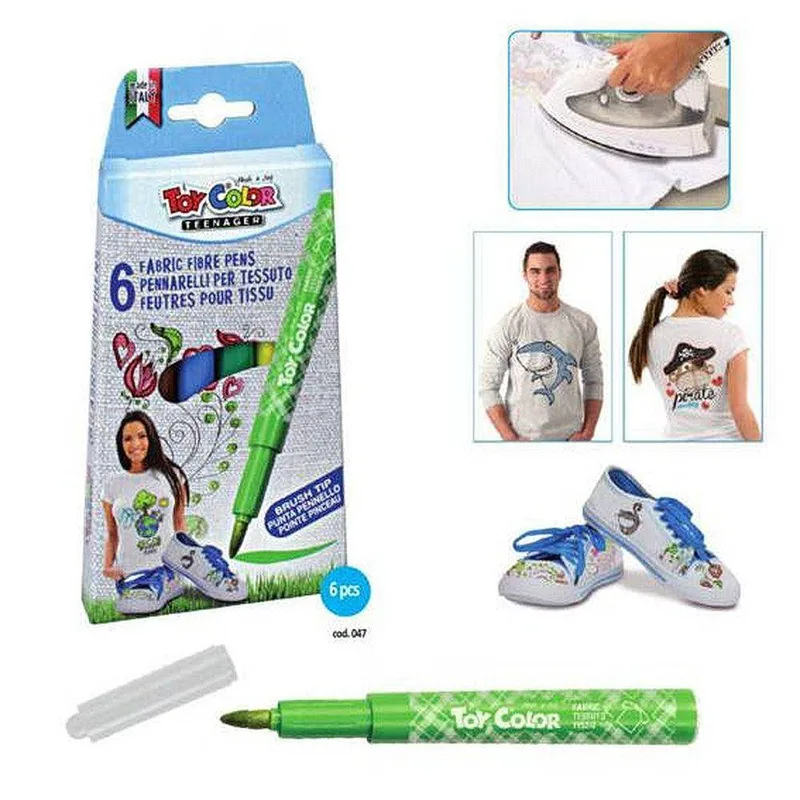 TOY COLOR ΜΑΡΚΑΔ ΥΦΑΣΜΑΤΟΣ 6 ΧΑΡΤ ΚΟΥΤΙ