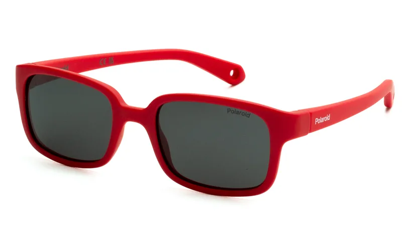 POLAROID ΓΥΑΛΙΑ ΗΛΙΟΥ POLAROID JUNIOR PLD K008/S 0Z3M9 4416 PLD K008/S Κόκκινο