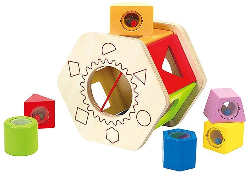 ΜΑΘΕ ΚΑΙ ΤΑΞΙΝΟΜΗΣΕ HAPE SHAKE AND MATCH SHAPE SORTER 7TMX