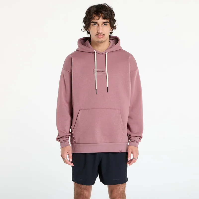 Φούτερ Under Armour Project Rock Icon Hoodie Maroon S
