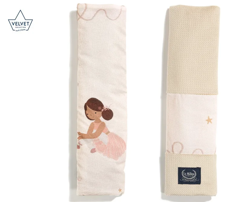 Jersey Seat Belt Cover Ballerine Velvet Sand