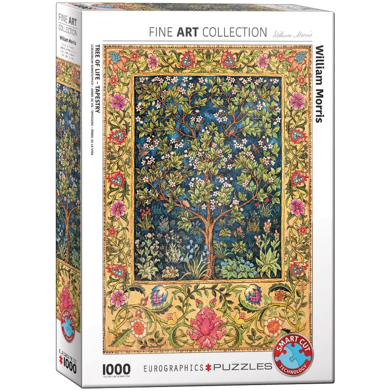 Puzzle 1000τμχ Tree of Life Tapestry by William Morris