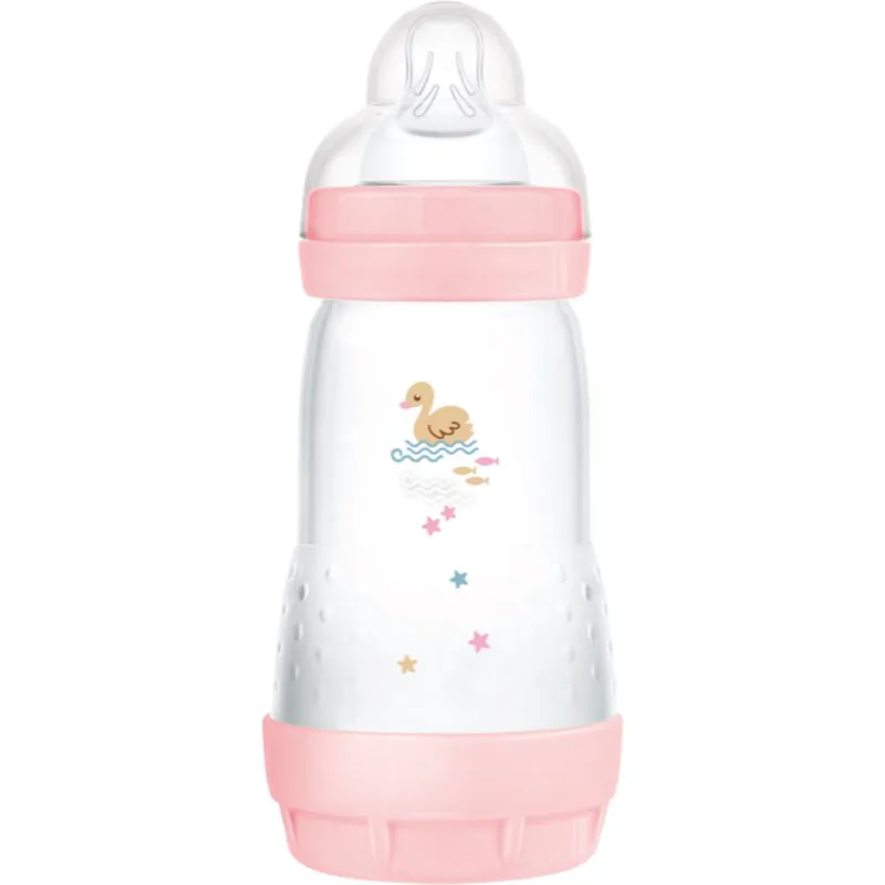 MAM Perfect Star Anti-colic Bottle μπιμπερό κατά των κολικών 2m+ Ροζ 260 ml