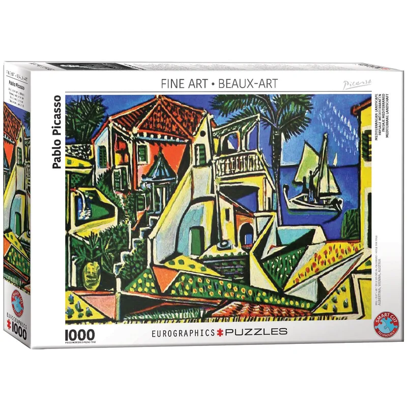 Puzzle 1000τμχ Mediterranean Landscape by Pablo Picasso