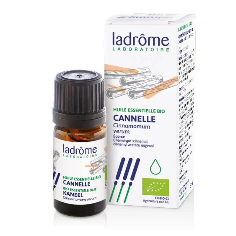 Ladrôme Organic Cinnamon Essential Oil 5ml