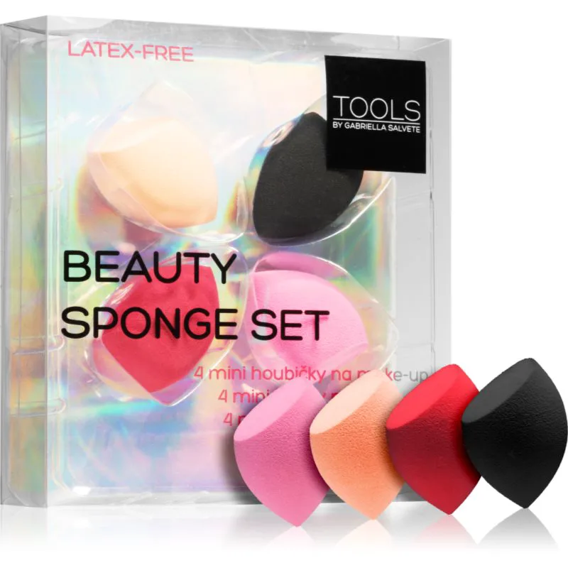 Gabriella Salvete Tools Make-Up Sponge αφρώδης εφαρμοστής για το μεικ απ μίνι 4 τμχ