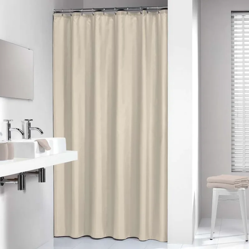Granada 240Πx180Υ beige κουρτίνα μπάνιου πλαστική Sealskin