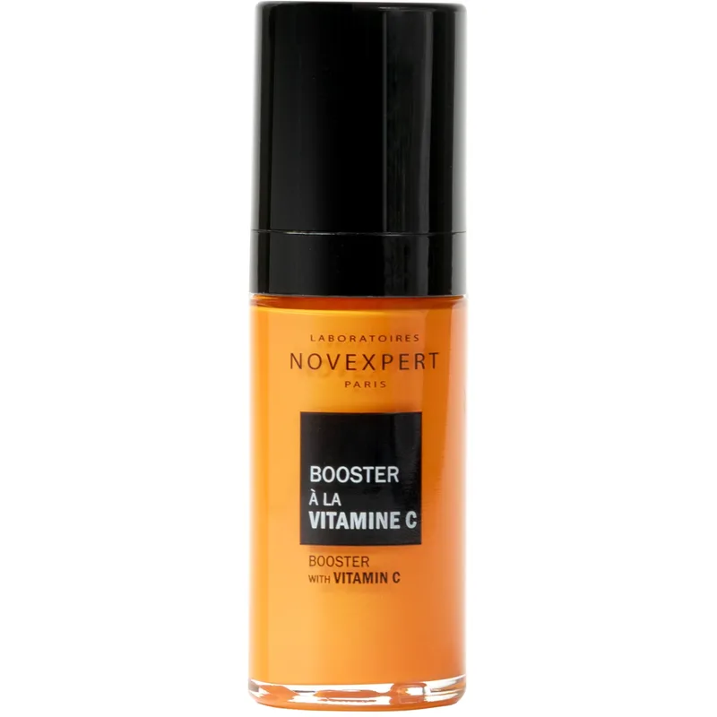 Novexpert Booster Vitamin C Serum Ορός Λάμψης με Βιταμίνη C για Όλους τους Τύπους Δέρματος 30ml