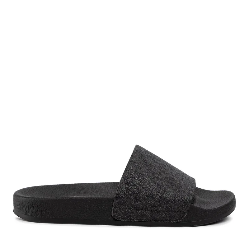 Παντόφλες MICHAEL Michael Kors Jake Slide 42R0JSFA3Q Μαύρο