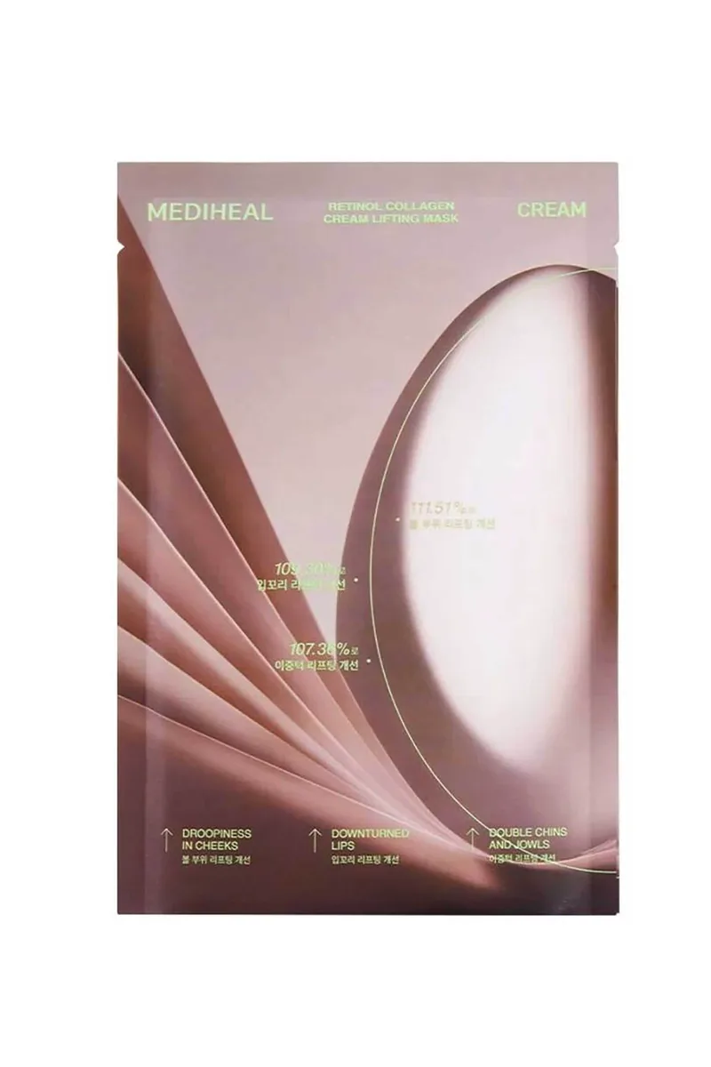 Mediheal Retinol Collagen Cream Lifting Mask 30 ml - 8809936740545