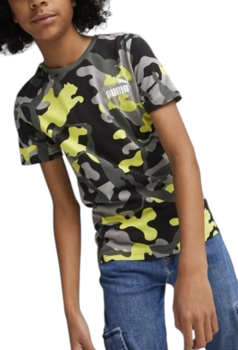 Μπλούζα Κοντομάνικη Puma Ess+ Camo 676337-80 Αγόρι