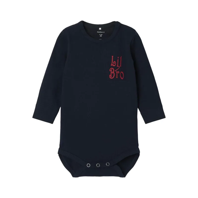 Φορμάκι εσώρουχο unisex name it-13240546-Navy Blazer-organic cotton