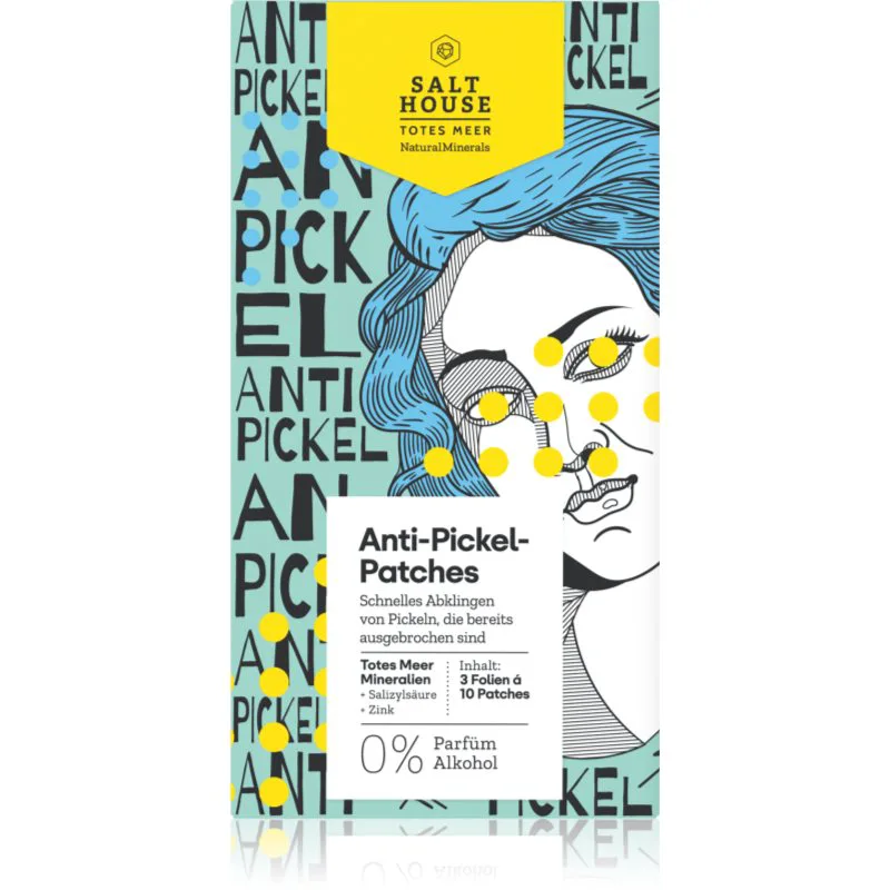 Salt House Natural Minerals Anti-pimple Patches έμπλαστρα για προβληματκή επιδερμίδα κατά της ακμής 30 τμχ