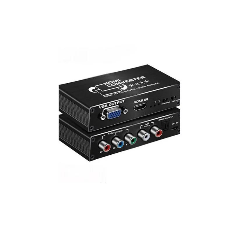 Andowl Q-HD420 Μετατροπέας HDMI female σε RCA / VGA female