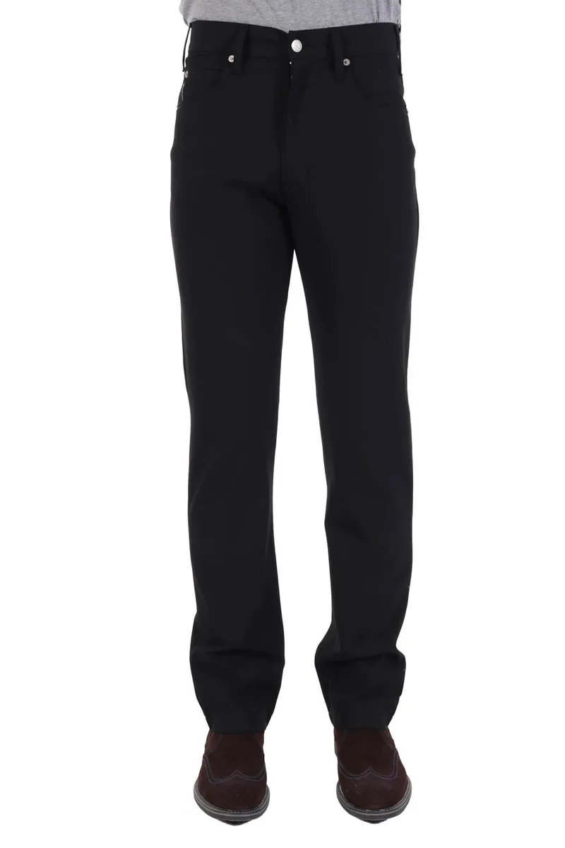 ARMANI JEANS ΠΑΝΤΕΛΟΝΙ 5ΤΣΕΠΟ COMFORT FIT ΜΑΥΡΟ