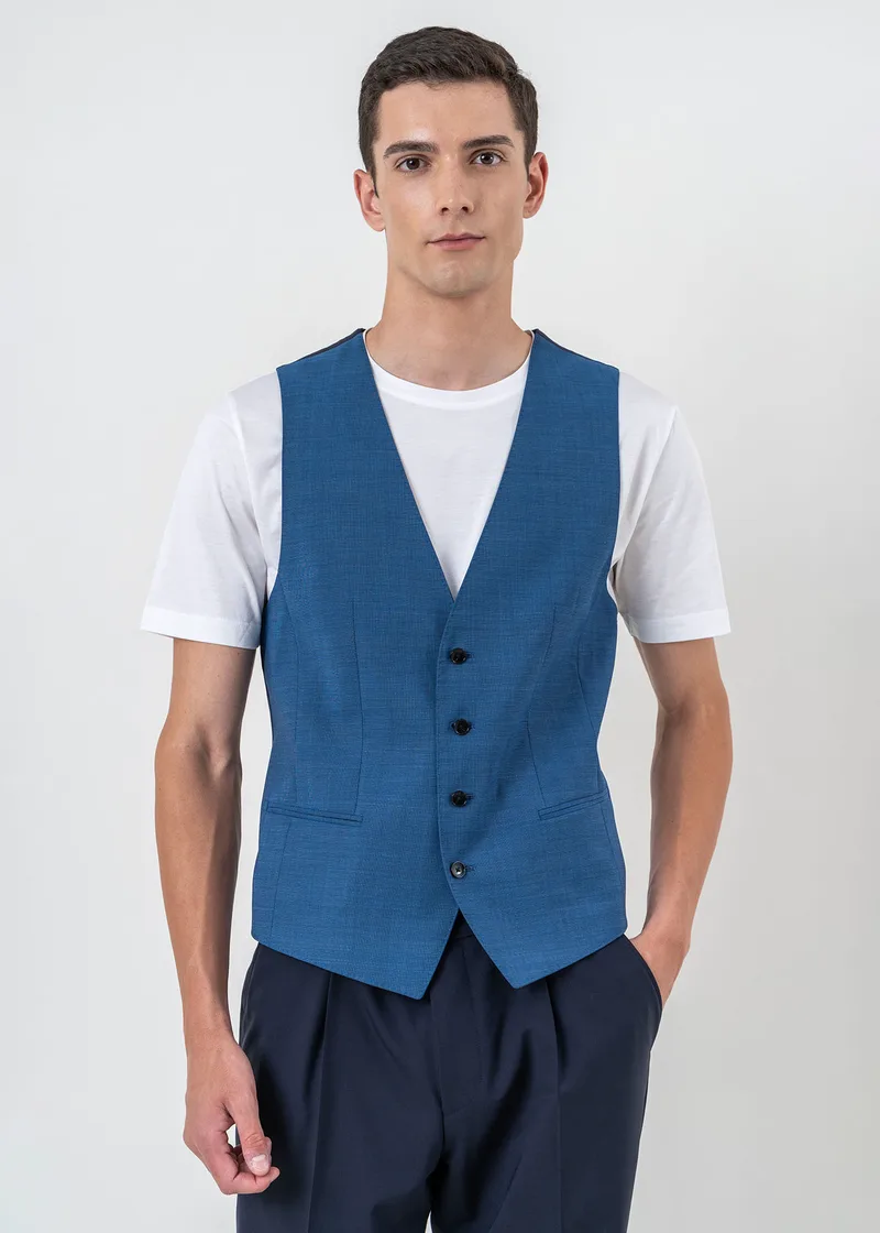 BOSS Γιλέκο της σειράς H Huge - 50489353 433 Bright Blue