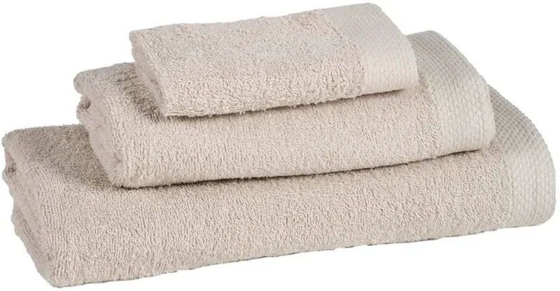 ΠΕΤΣΕΤΑ ΜΠΑΝΙΟΥ DAS HOME 5900 CASUAL ΜΠΕΖ 70Χ140 CM
