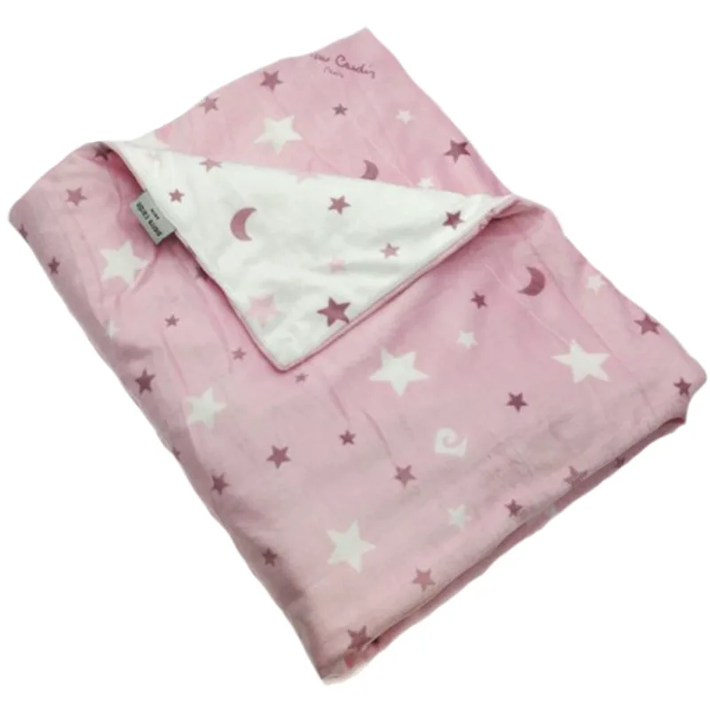 Κουβέρτα Fleece Κούνιας 110x140 Pierre Cardin Moon Ροζ 110x140