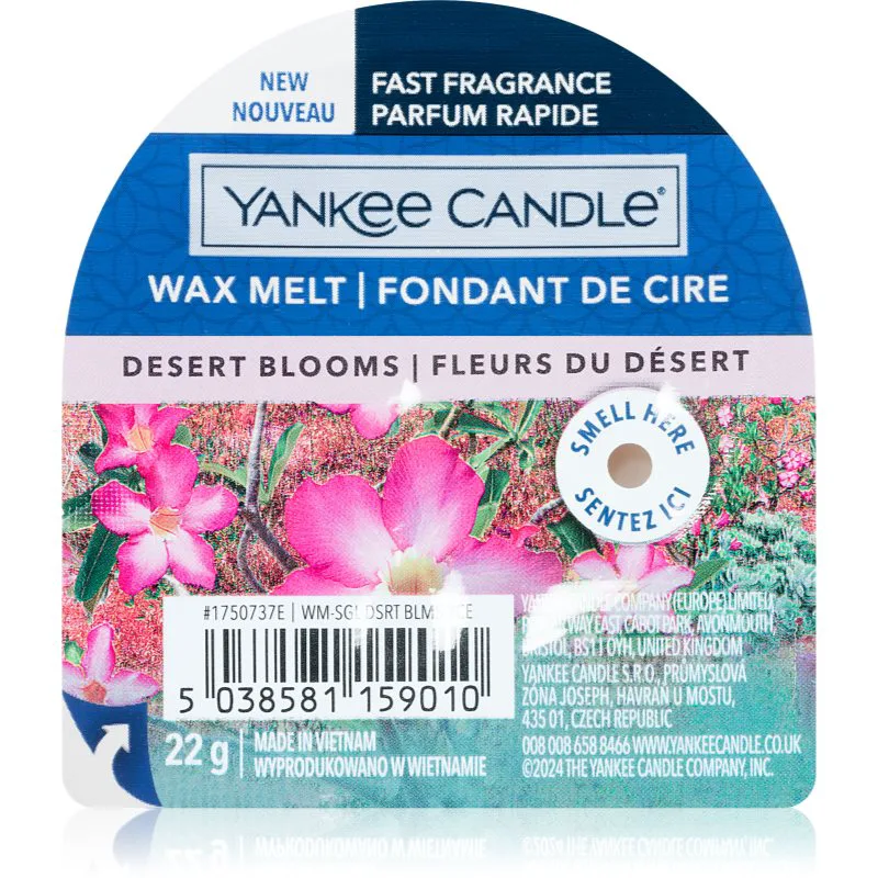Yankee Candle Desert Blooms κερί για αρωματική λάμπα 22 γρ