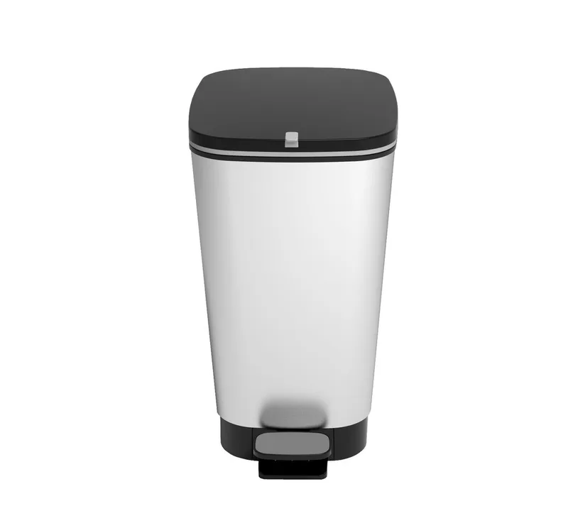 Kis Κάδος Απορριμμάτων Πλαστικός Chic Bin Steel 50lt