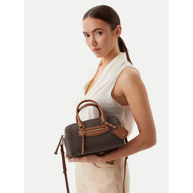 Τσάντα MICHAEL Michael Kors Jet Set 32S6GTVC0B Καφέ
