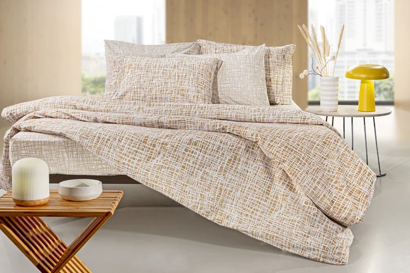Σετ Σεντόνια King Size 4 Τεμαχίων Guy Laroche Code Caramel 270x265