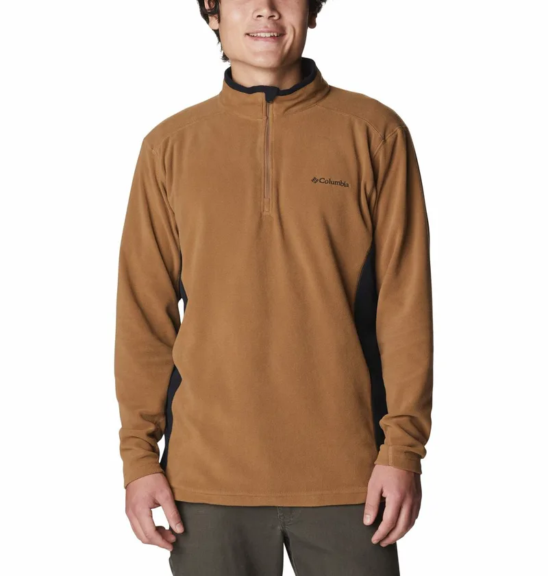 Columbia Ανδρική Μπλούζα Klamath Range™ II Half Zip Fleece EM6503-257 Καφέ