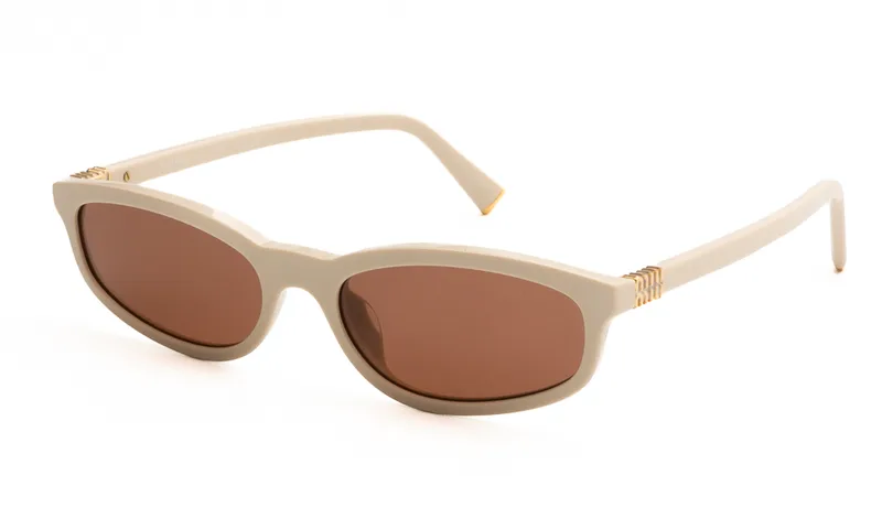MIU MIU ΓΥΑΛΙΑ ΗΛΙΟΥ MIU MIU A06S 21D90Q 5417 A06S Λευκό