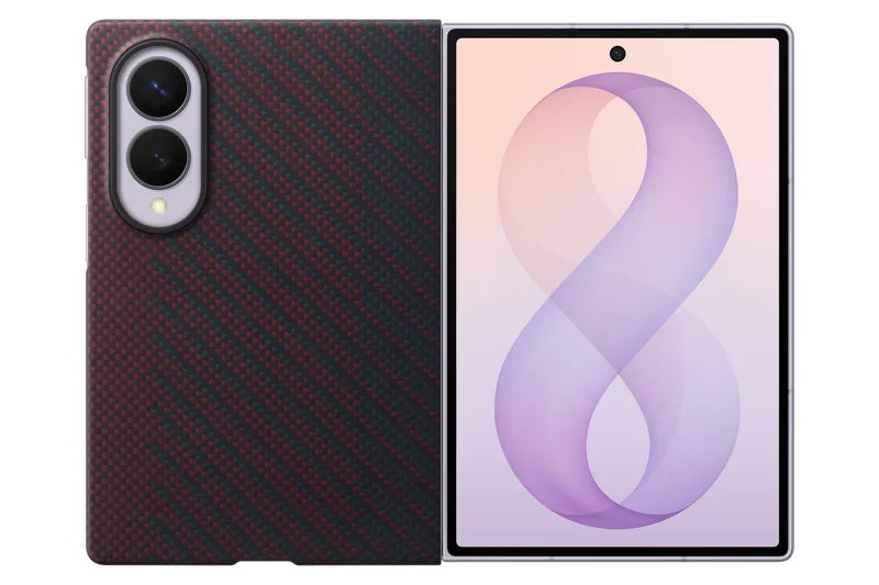 Samsung Galaxy Z Fold8 Carbon Magnet Case - Violet