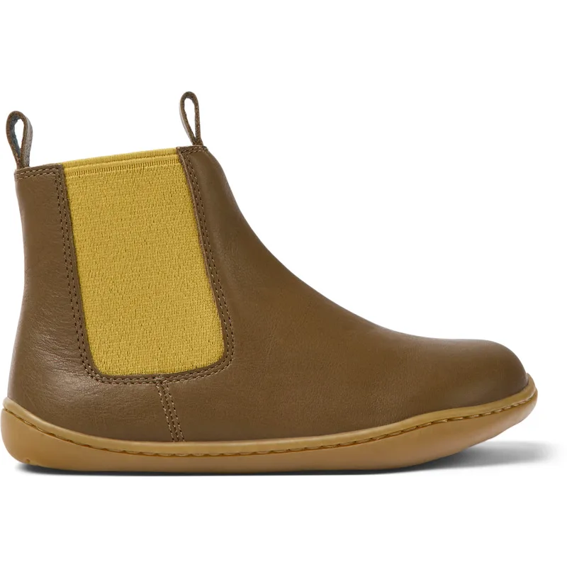 CAMPER Peu - Μπότες Για Κορίτσια - Καφέ, Μέγεθος 32, Smooth leather