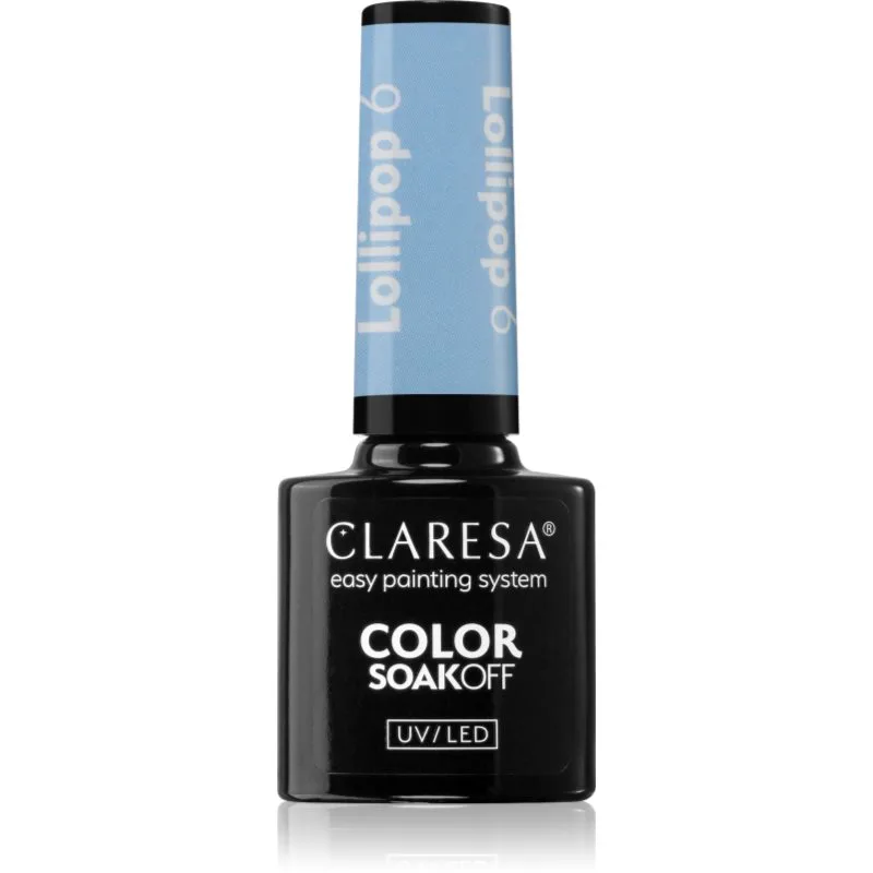 Claresa SoakOff UV/LED Color Lollipop τζελ βερνίκι νυχιών απόχρωση 6 5 γρ