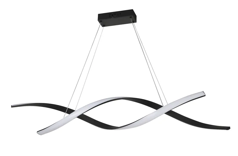 Pdc 669 bk led κρεμαστο μαυρο σχεδιο dna 80w 3000k