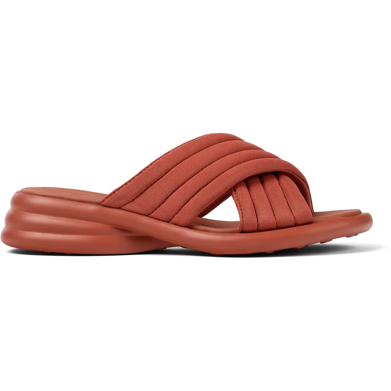 CAMPER Spiro - Πέδιλα Για Γυναικεία - Κόκκινο, Μέγεθος 39, Cotton fabric