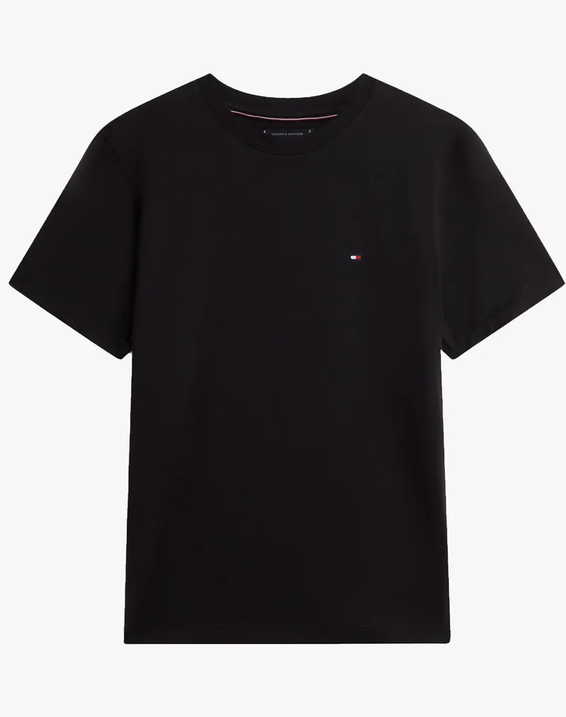 TOMMY HILFIGER GLOBAL STRIPE TEE MW0MW42393-BDS Black