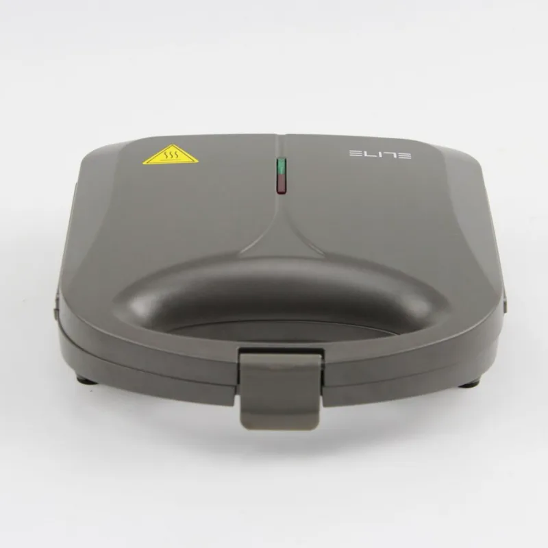 Βαφλιέρα ELITE EWM-0164, 700W, 6 επίπεδα, Stop, ομοιόμορφο ψήσιμο, Ανοξείδωτο, Γκρι/ανοξείδωτο ατσάλι