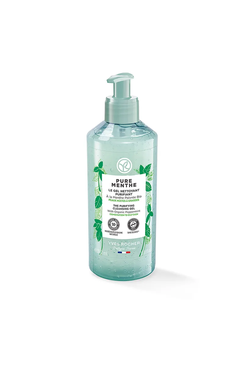Yves Rocher Pure Menthe Purifying Cleansing Gel - 16254