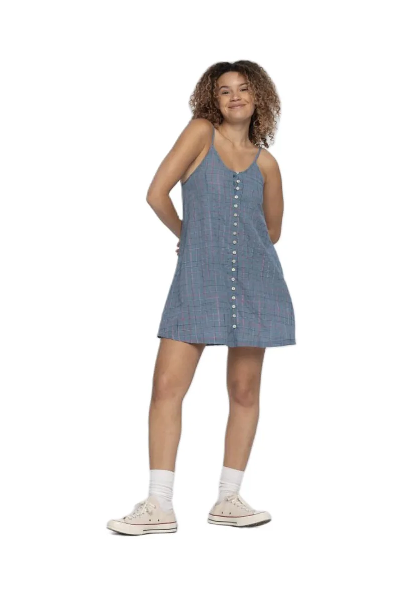 SANTA CRUZ Φορέματα Sundance Skater Dress - ΜΠΛΕ-SCA-WDR-0391-BLUE