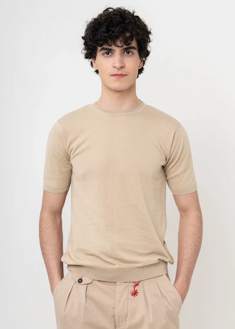 Hamaki Ho Μπλούζα της σειράς Knit - ME3135H Μπεζ