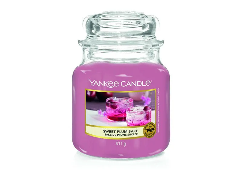 Yankee Candle Aroma candle Sake medium sweet classic plum 411 g