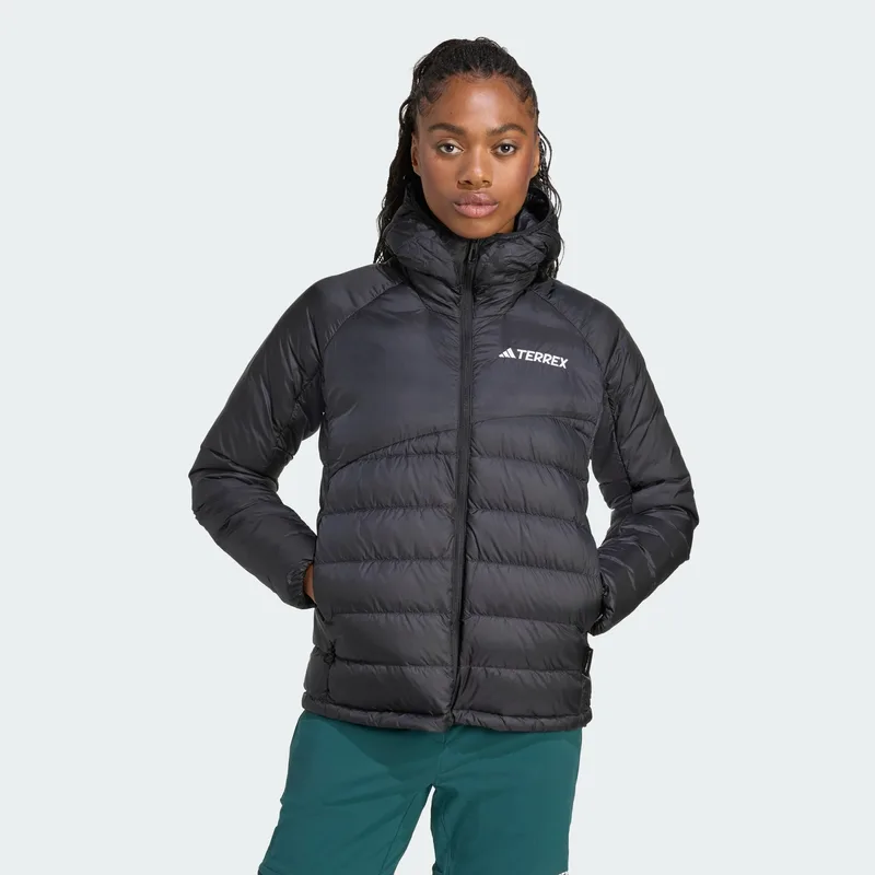 adidas Terrex Xperior CLIMAWARM+ Down Hooded Γυναικείο Καπιτονέ Μπουφάν (9000253554_1469)