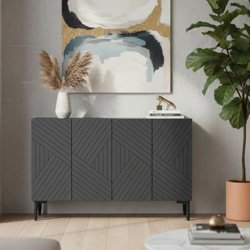 Κονσόλα Ferro 120 - Anthracite 555Chm1360 (120x75x32 cm)