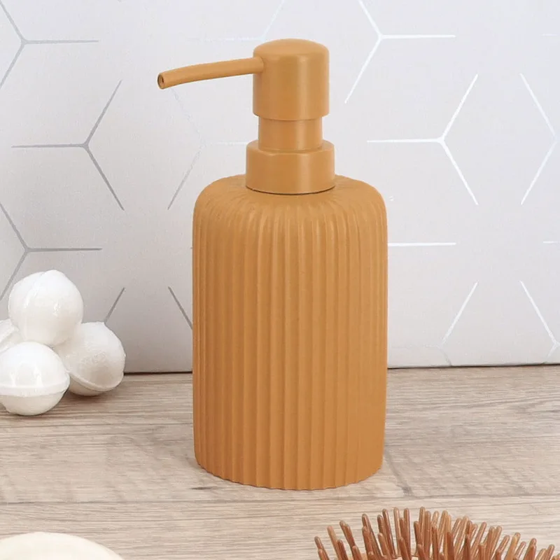 Dispenser Μπάνιου 230ml (Φ7x17) T-D 62103199 Mustard
