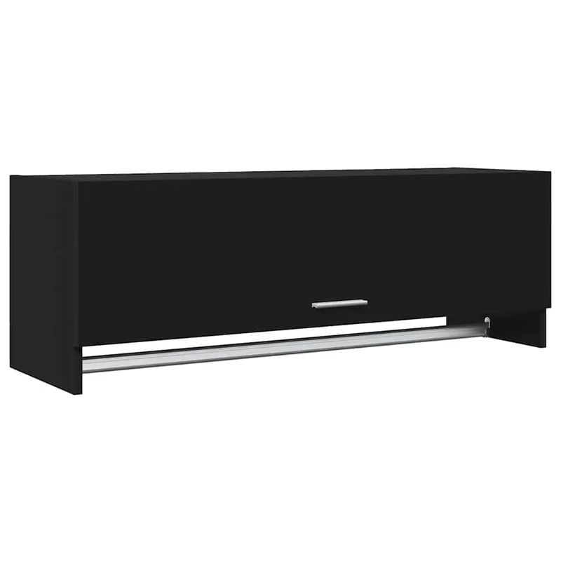 vidaXL Ντουλάπα Λευκή 100 x 32,5 x 35 εκ. από Επεξ. Ξύλο