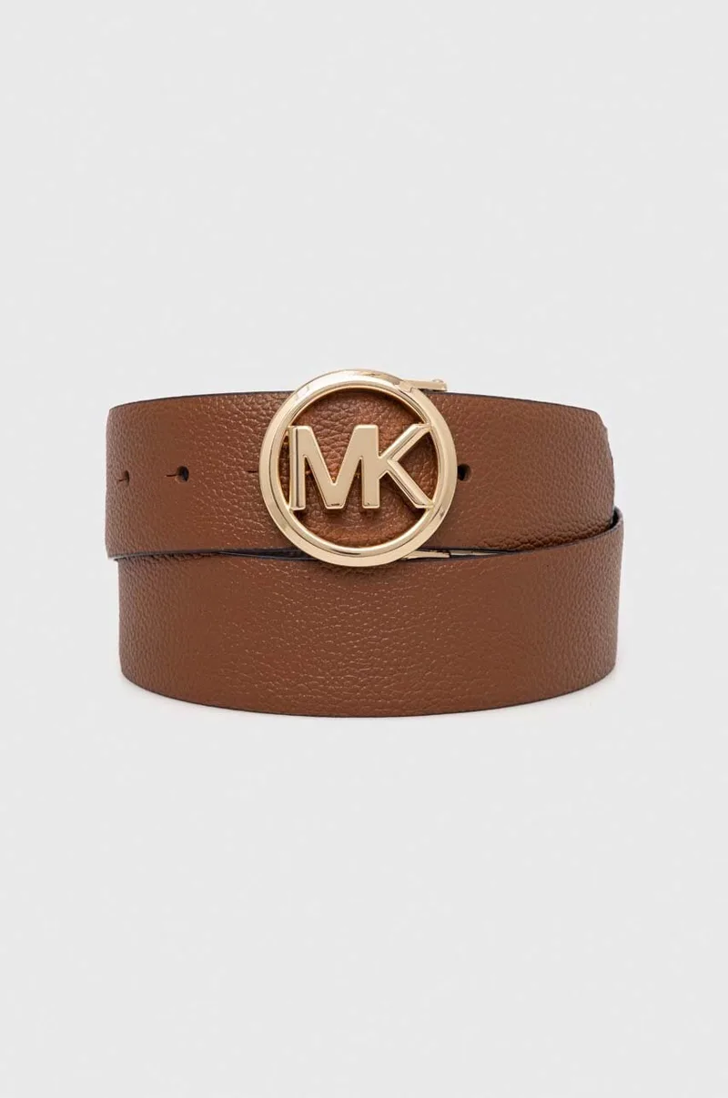 Αναστρέψιμη δερμάτινη ζώνη MICHAEL Michael Kors