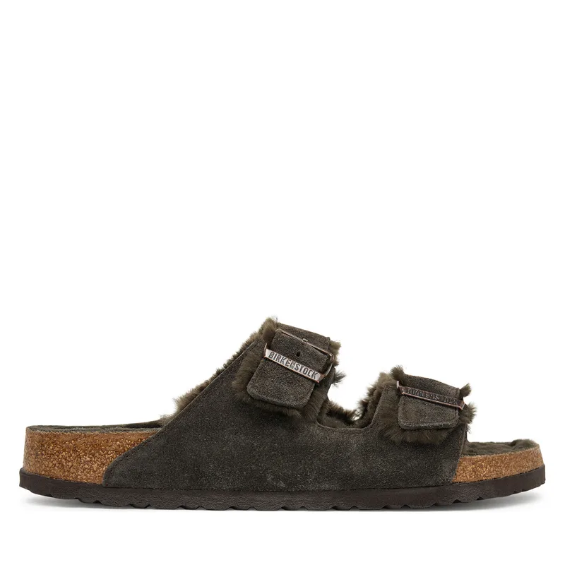 Παντόφλες Birkenstock Arizona Shearling 1020566 Καφέ