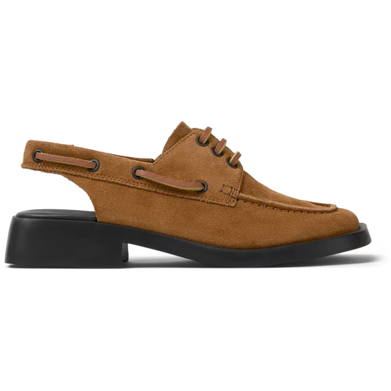 CAMPER Dana - Clogs Για Γυναικεία - Καφέ, Μέγεθος 40, Suede