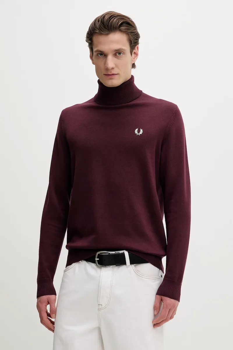 Πουλόβερ με προσθήκη μαλλιού Fred Perry