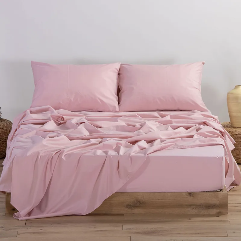 Σεντόνι Μεμονωμένο Ημίδιπλο 120x200+30 Nef Nef Basic 1011-Ροζ Με λάστιχο (120x200+30)