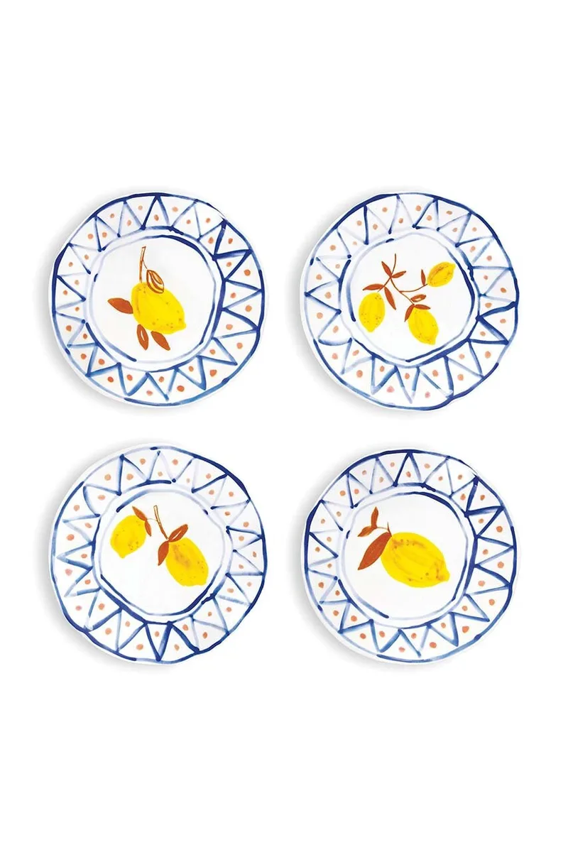 Σετ πιάτων ορεκτικών &k amsterdam Lemon Moroccan 16 cm 4-pack