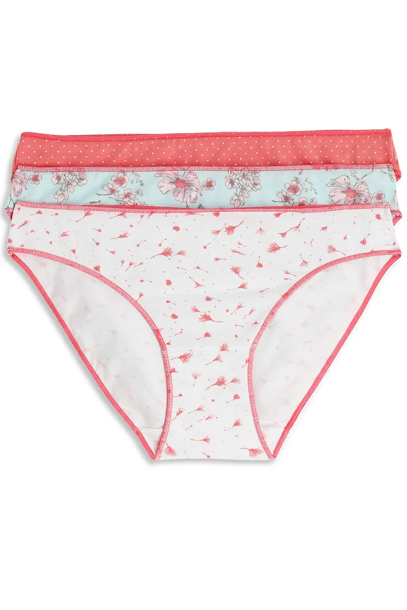 Cotonella Γυναικεία εσώρουχα Mini Slip (3 τμχ) -3487-Ε503-5Η100